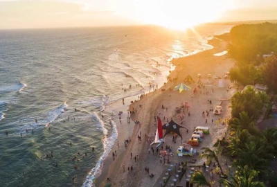 THUÊ XE 4 - 7 - 16 - 29 - 45 CHỖ ĐI LAGI COCO BEACH GIÁ RẺ