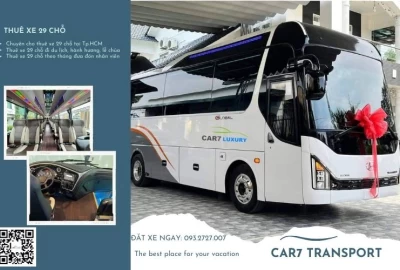 DỊCH VỤ THUÊ XE HỢP ĐỒNG DU LỊCH GIÁ RẺ TẠI TPHCM