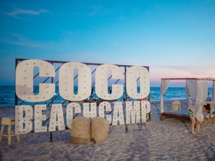 bãi biển Lagi Coco Beachcamp Bình Thuận hoang sơ, đẹp, thu hút du khách