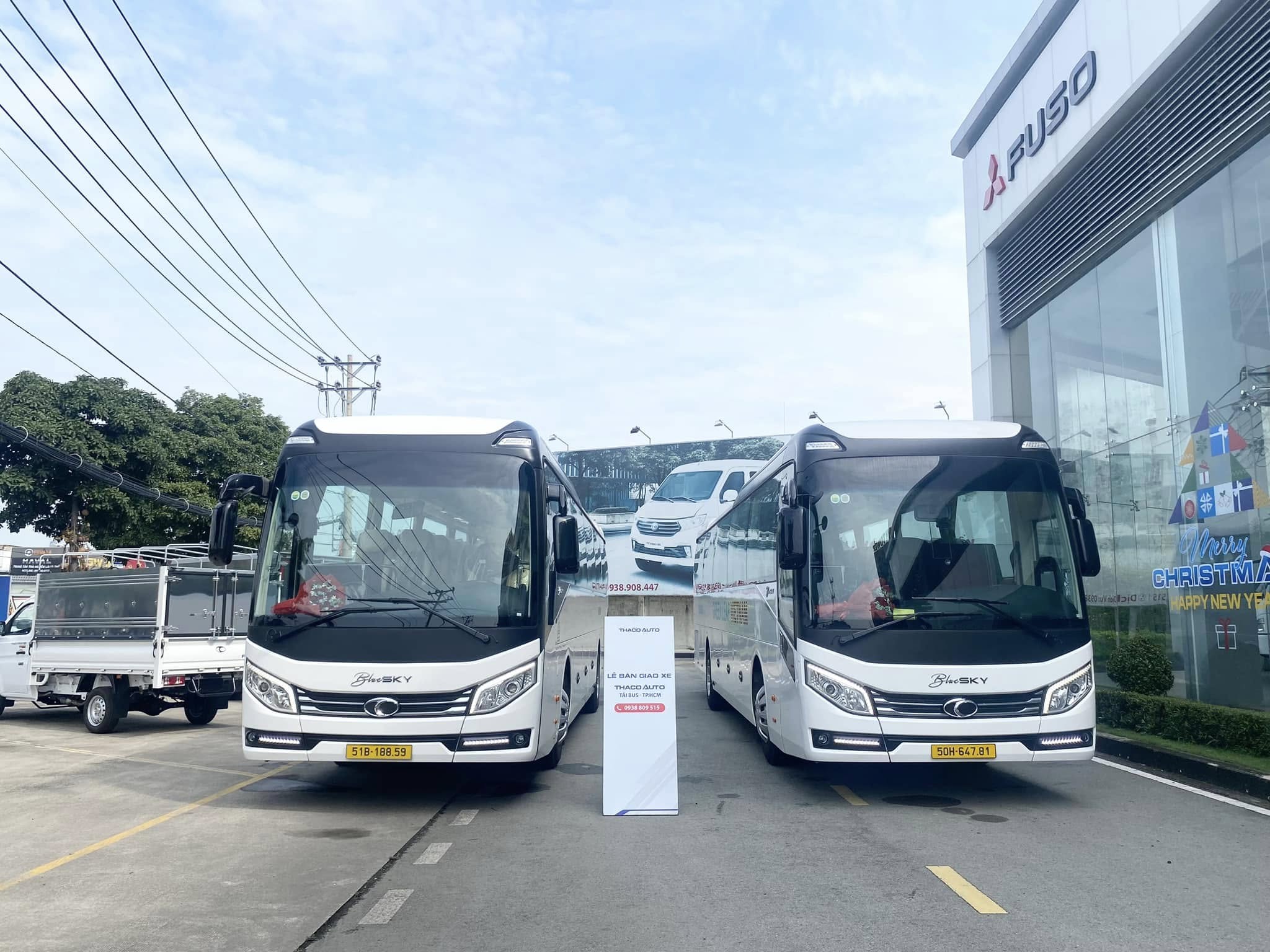 Thuê xe 45 chỗ đưa rước nhân viên chuyên gia dài hạn